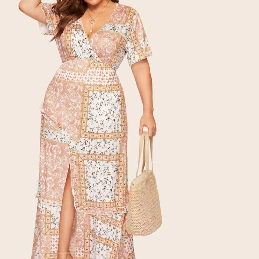Floor length dress!
